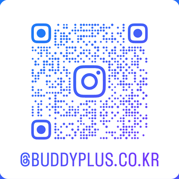 버디플러스 인스타그램 @buddyplus.co.kr QR 코드